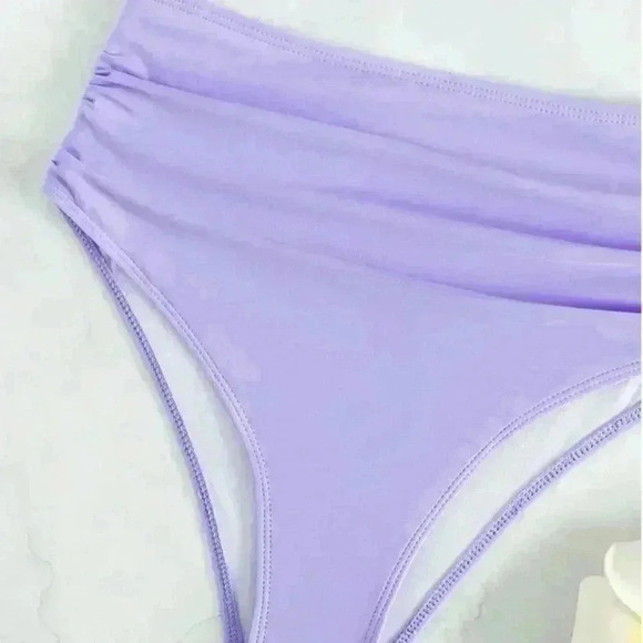 Vacay Ready Push Up Bikini Swimsuit purple - Picture 5 of 6